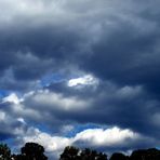 düstrer himmel in an einem noch düstereren novembertag