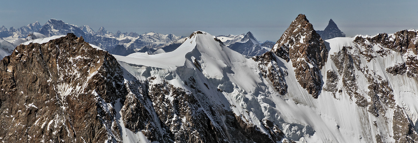 DUFOUR-SPITZE (4.634m) mit Matterhörnli