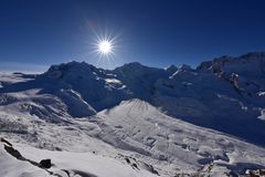 Dufourspitze - Höchster Berg der Schweiz