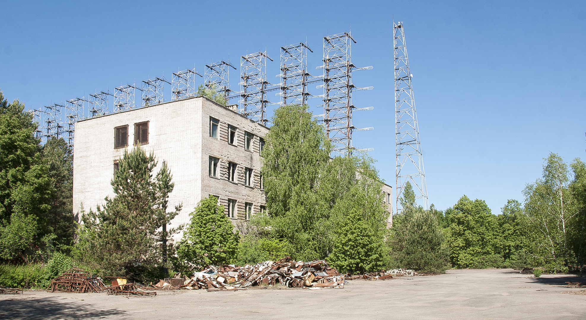 DUGA-3 radar - Barrack