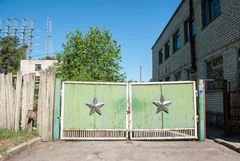 DUGA-3 radar - Entrance Gate