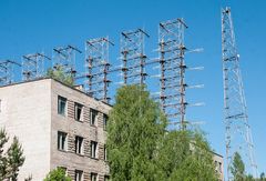 DUGA-3 radar system (part of the Soviet anti-ballistic missile early-warning network)