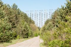 DUGA-3 radar system (part of the Soviet anti-ballistic missile early-warning network)