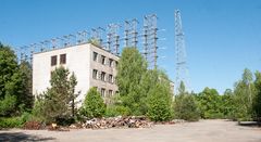 DUGA-3 radar system (part of the Soviet anti-ballistic missile early-warning network)