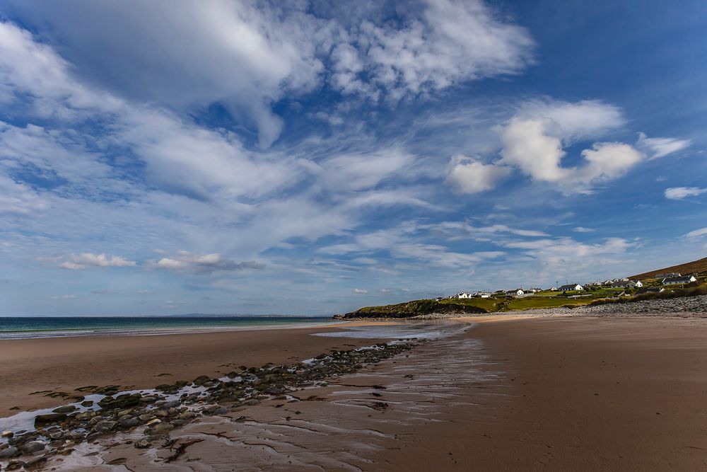 Dugort beach at low tide