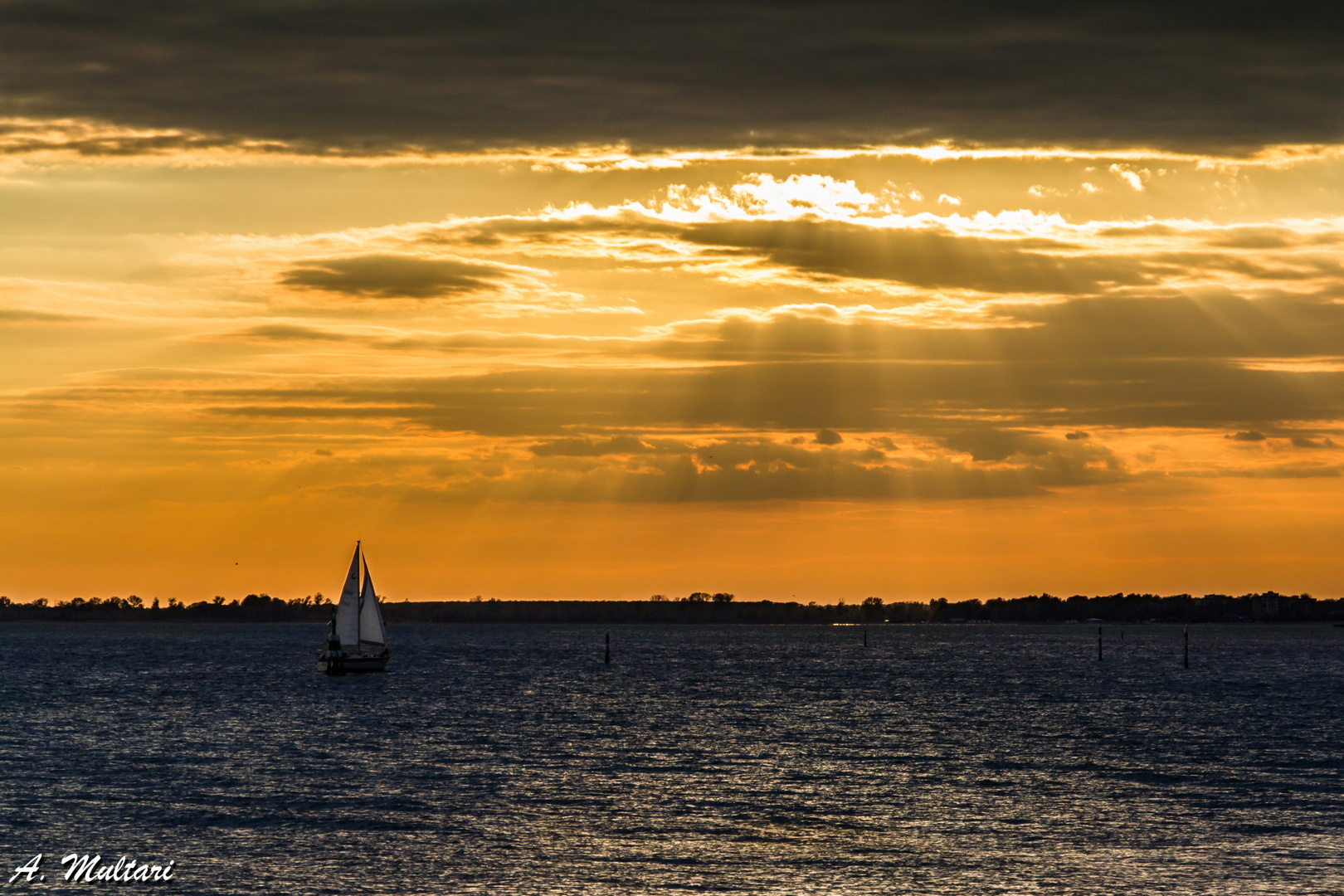 Duino Sonnenuntergang