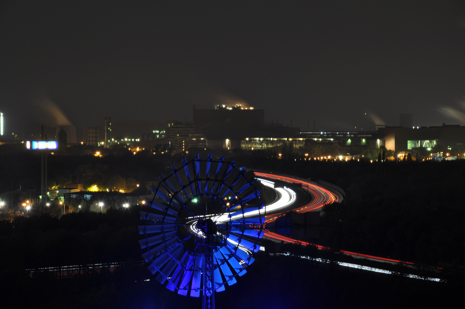 Duisburg at night