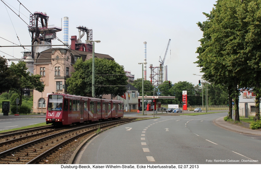 Duisburg-Beeck, Friedrich-Ebert-Straße, Ecke Hubertusstraße, 02.07.2013