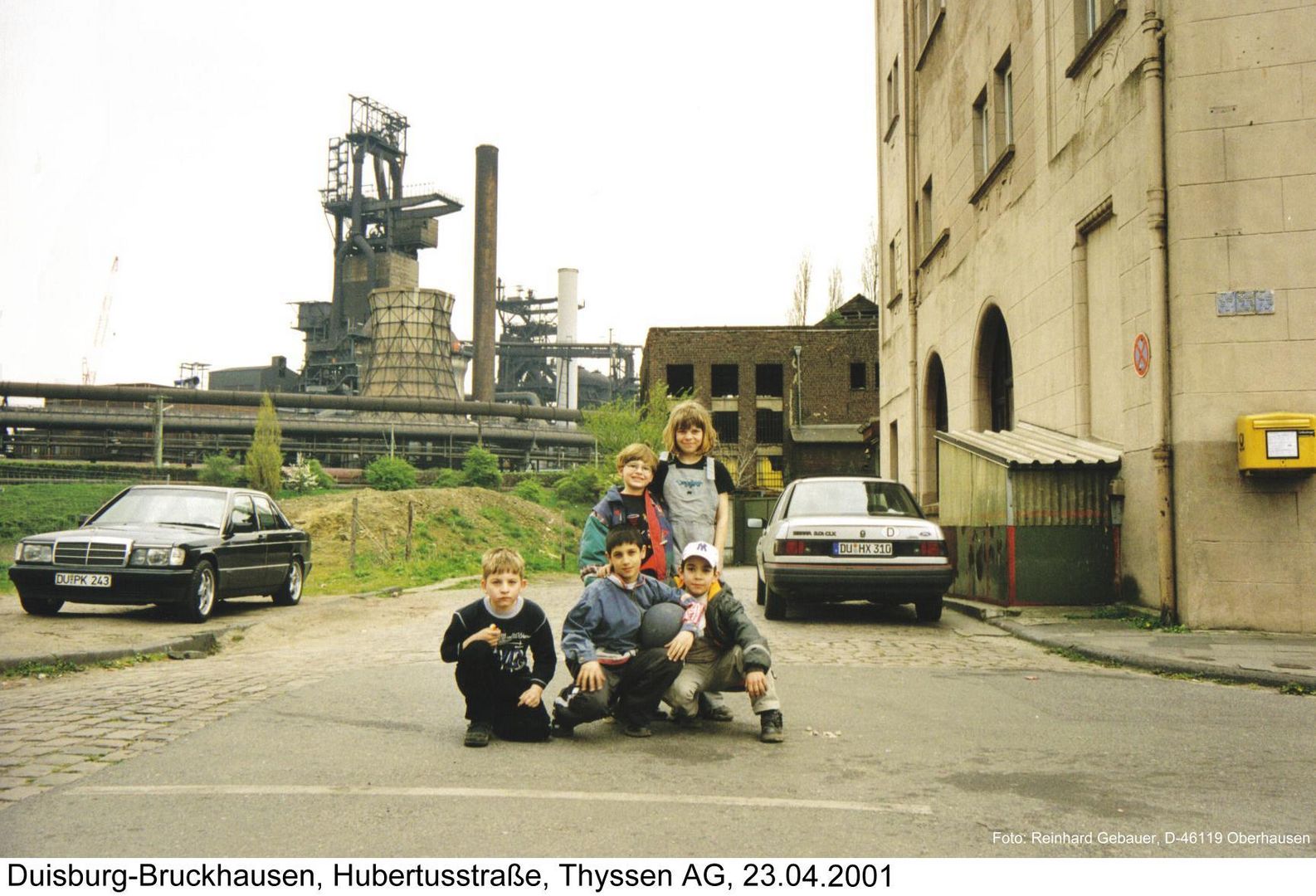 Duisburg-Beeck, Hubertusstraße, Thyssen AG, 2001