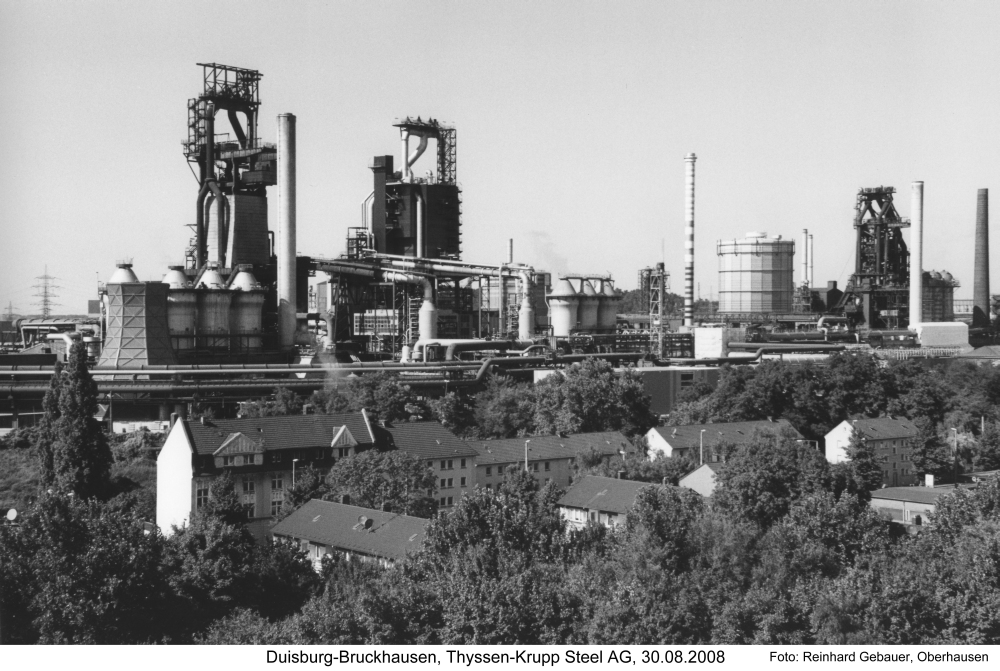 Duisburg-Bruckhausen, Thyssen-Krupp Steel AG, 2008