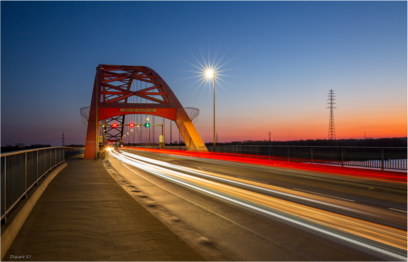 Duisburg Brücke der  Solidarität 2023-02