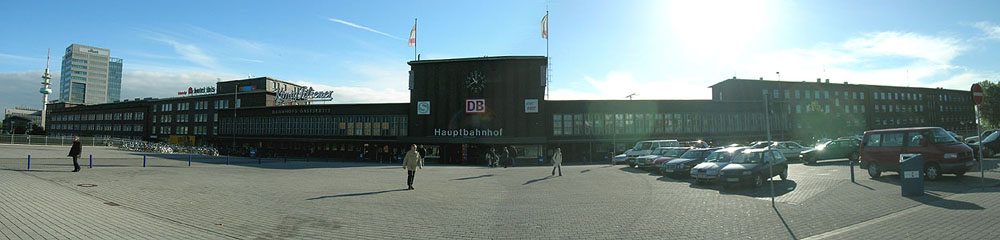 Duisburg Hauptbahnhof Panorama