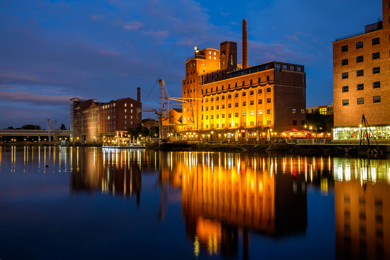 Duisburg Innenhafen Mühle