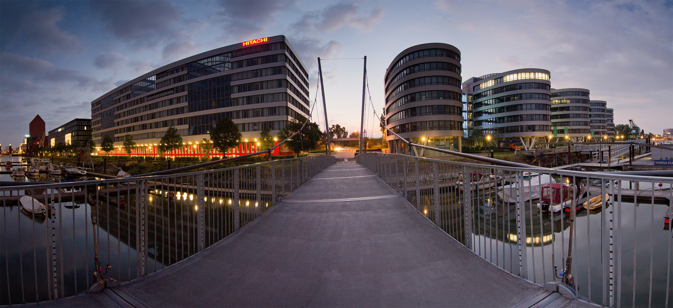 Duisburg Innenhafen Panorama