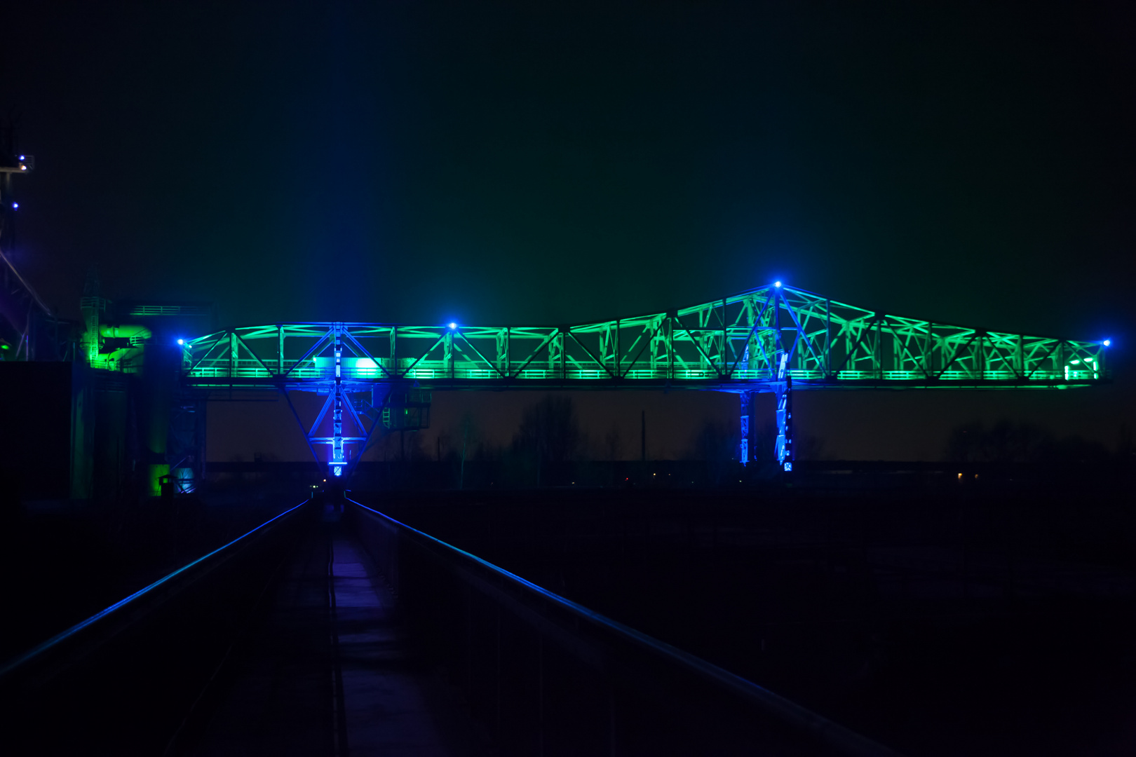 Duisburg Landschaftspark bei Nacht3