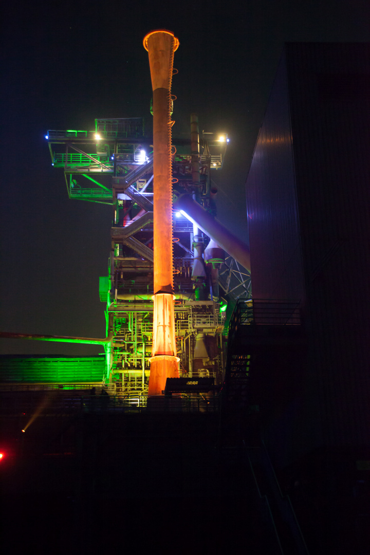 Duisburg Landschaftspark bei Nacht5