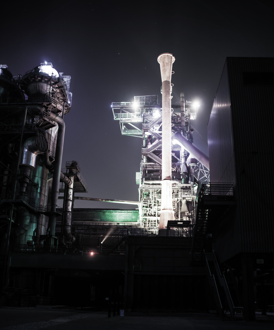 Duisburg Landschaftspark bei Nacht6