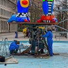 Duisburg  -  Niki de Saint Phalle 'Life Saver'-Cleanup