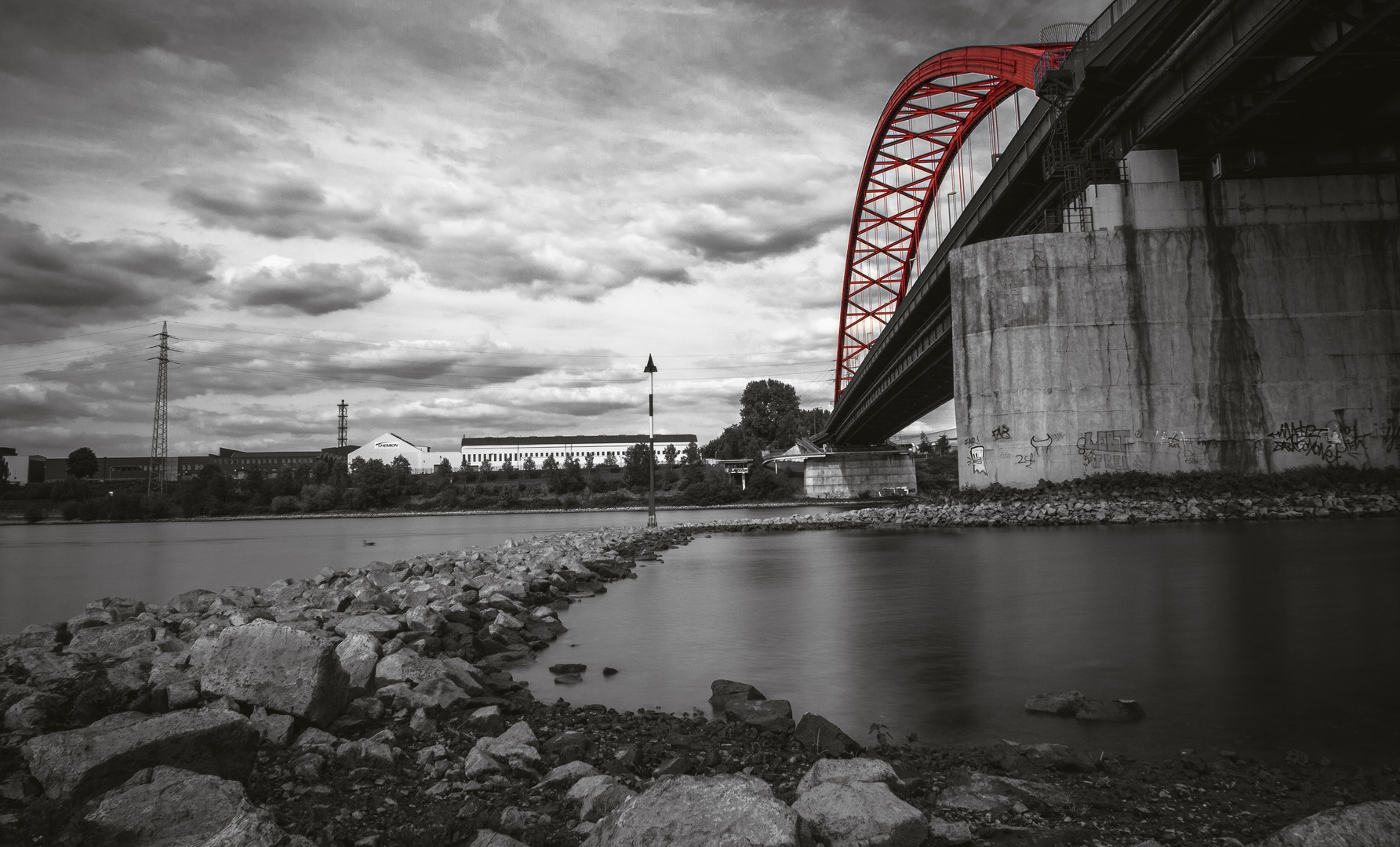 Duisburg Rheinhausen - Die Brücke der Solidarität 