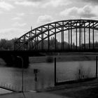 Duisburg. Ruhrbrücke zwischen Kaßlerfeld und Ruhrort