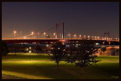 Duisburg-Ruhrort bei Nacht