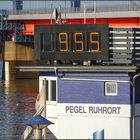 Duisburg - Ruhrort Pegel