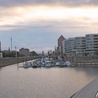 Duisburg vom Innenhafen aus