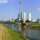 Duisburg-Walsum, den Rhein im Rücken