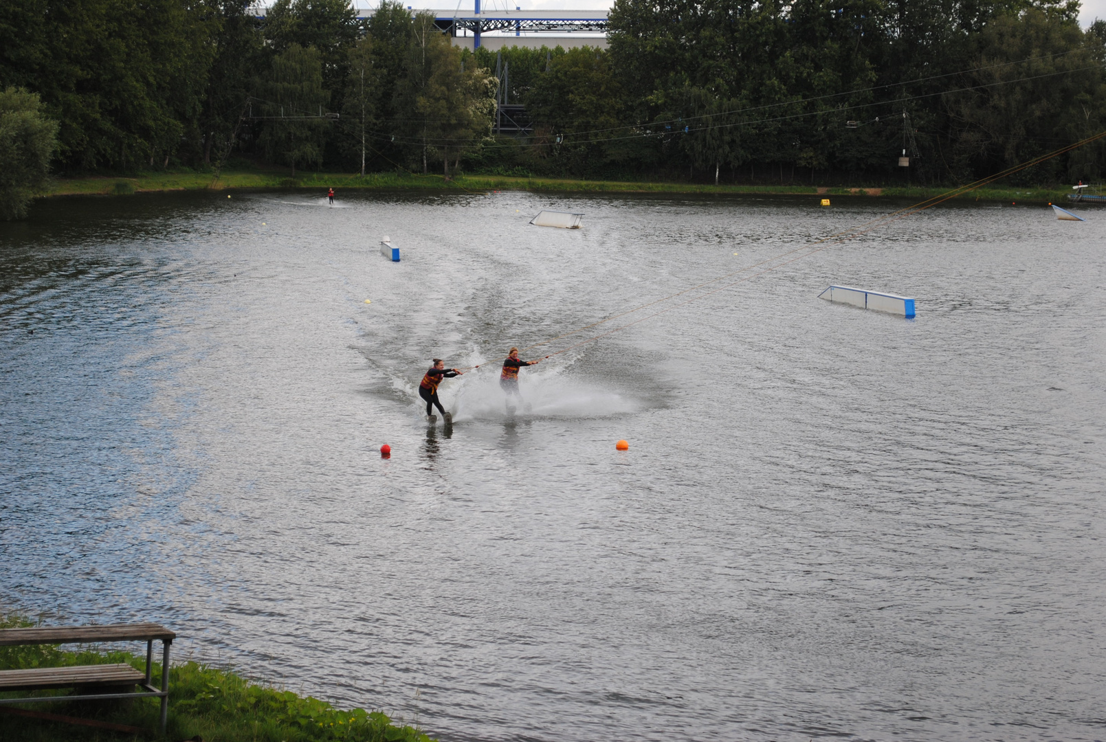 Duisburg - Wedau , Wasserspoertanlage