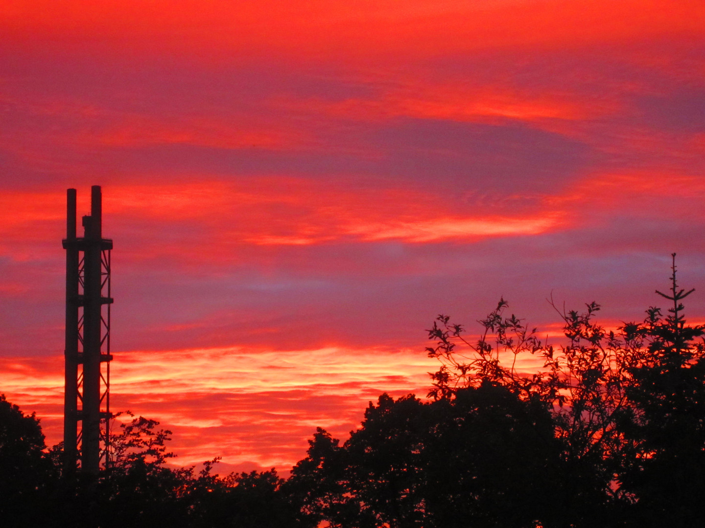 Duisburger Abendhimmel