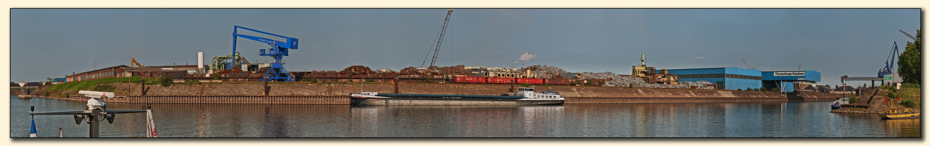 Duisburger Binnenhafen - Schrottinsel (Version II)