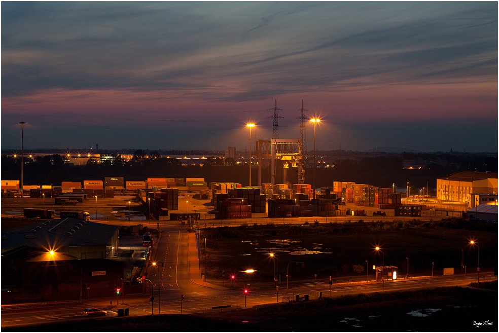 Duisburger Containerhafen