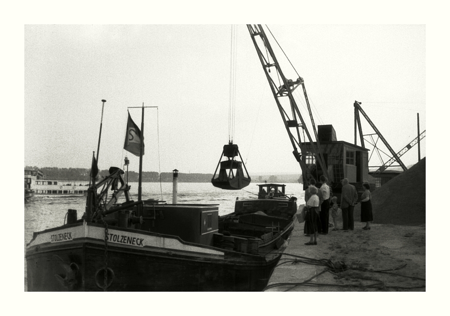 Duisburger Hafen (?) - 1957