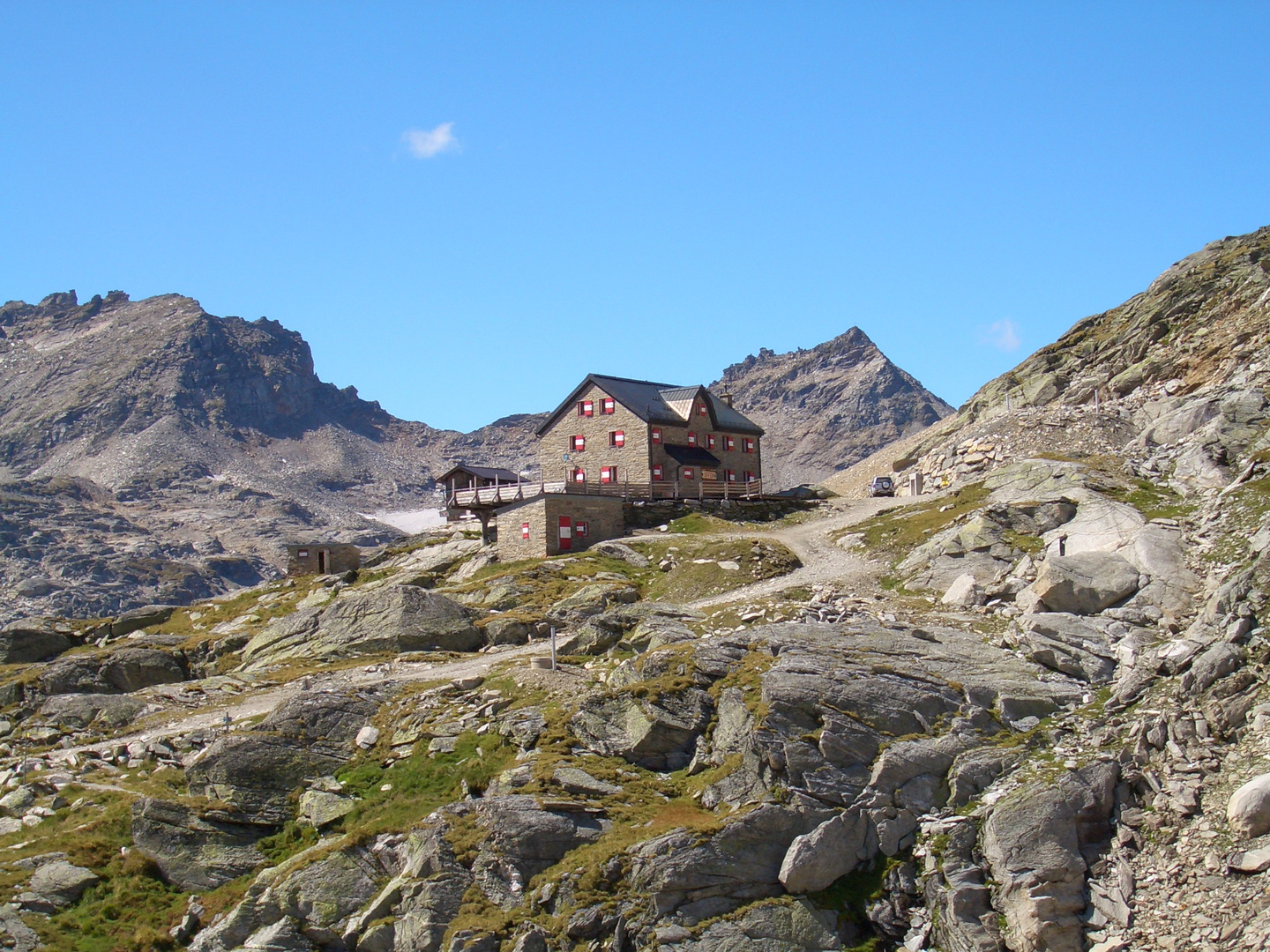 Duisburger Hütte 2600m