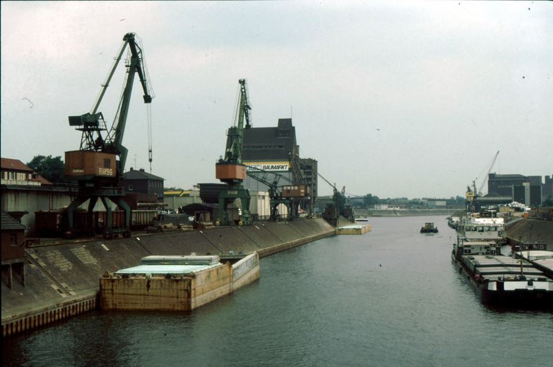 Duisburger Innenhafen 1989