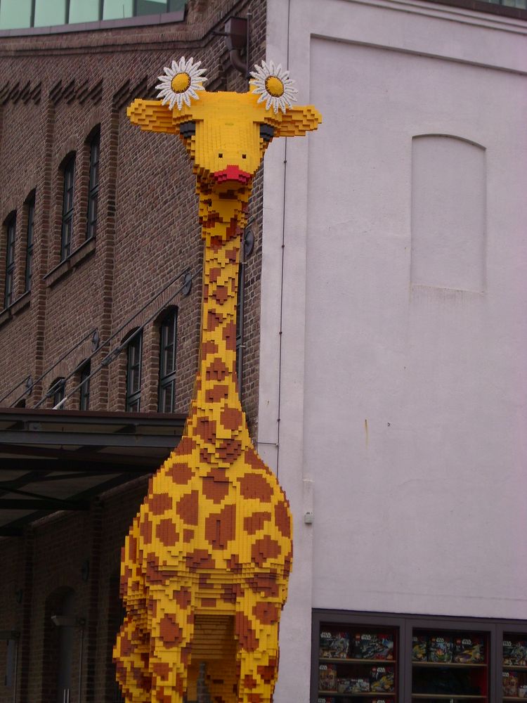 Duisburger Lego-Giraffe