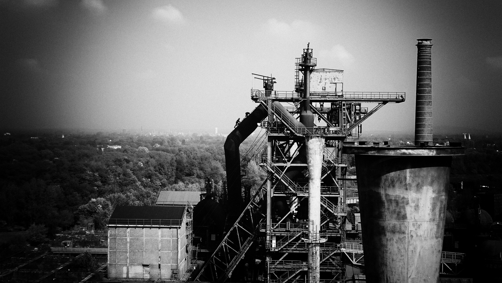 Duisburg_Landschafttspark_Kletterer