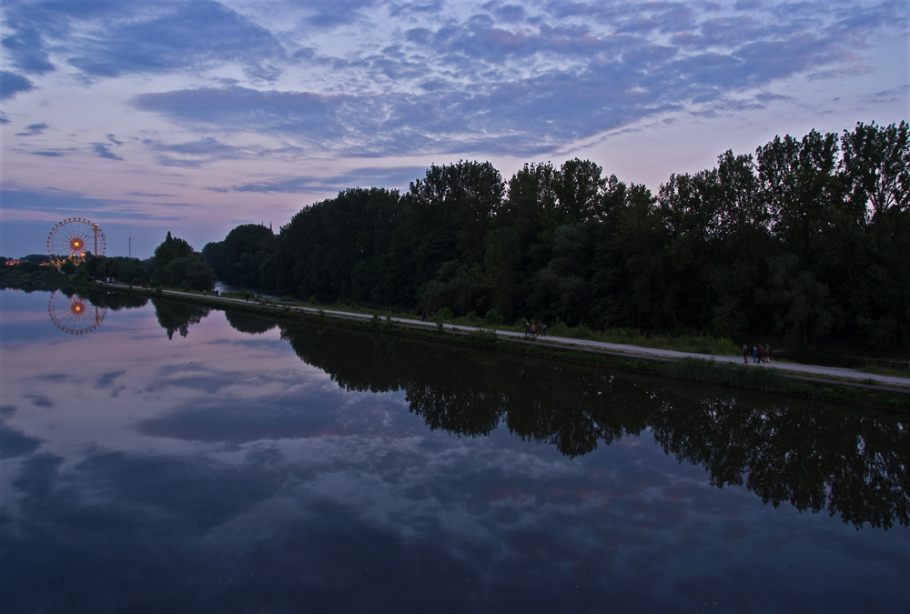 Dultblick in der Abenddämmerung