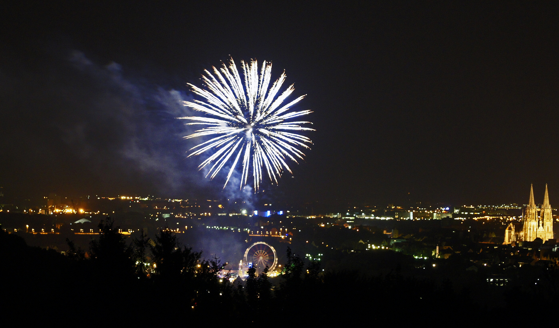 Dultfeuerwerk / Regensburg 26.08.2011