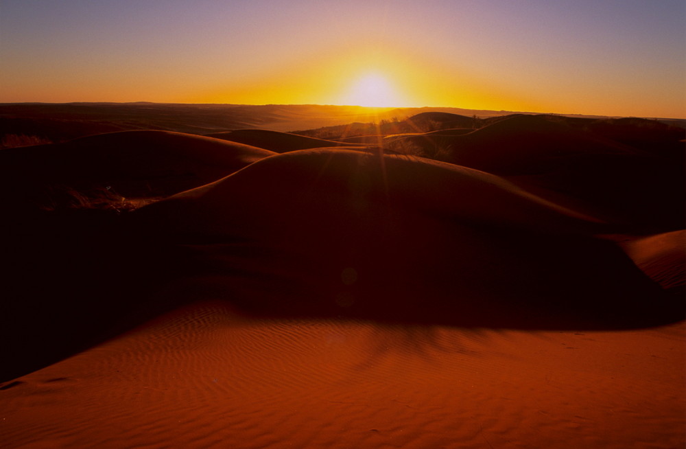 Duna Elim al tramonto - Namibia