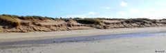 Dune de sable (après une grosse tempête)