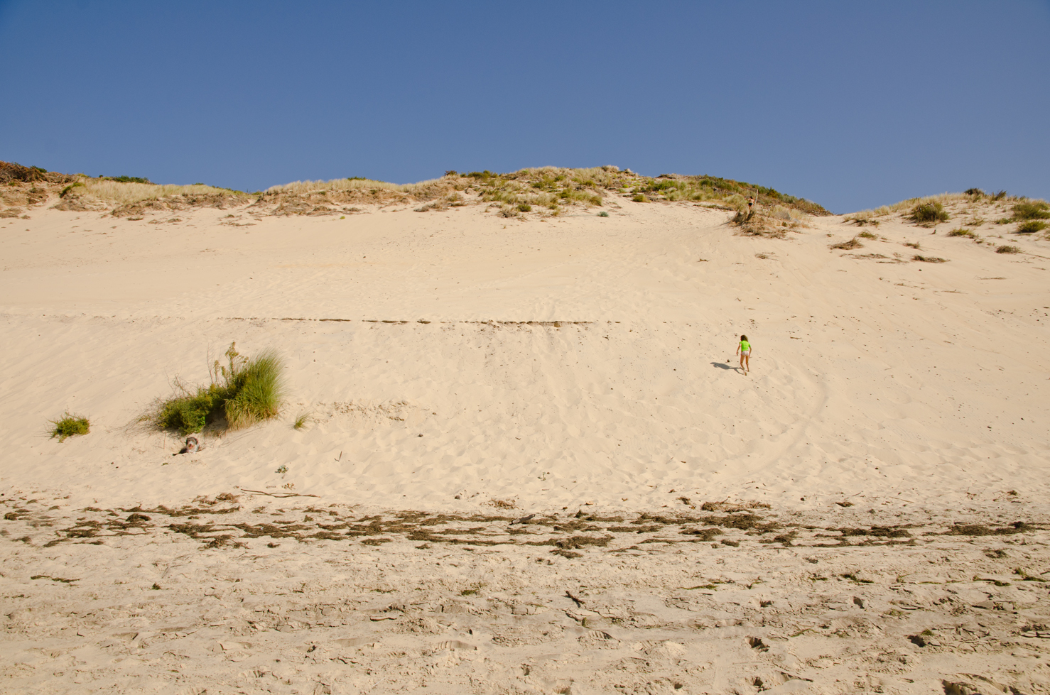 Dune du Pyla - Aufstieg