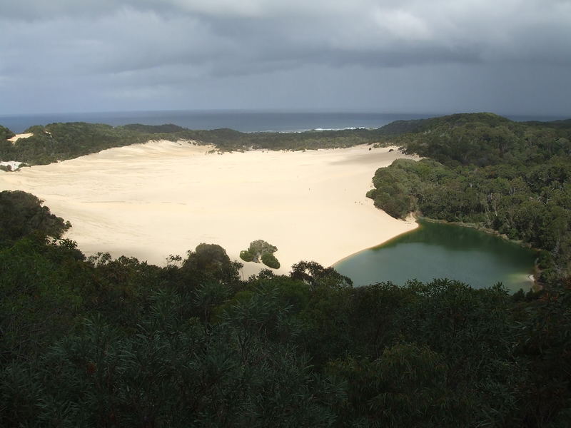 Dune - Lake Wabby auf Fraser Island