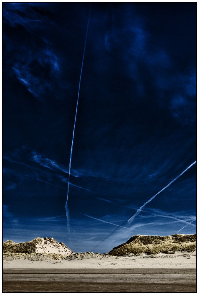 Dunes and sky (Netherlands)