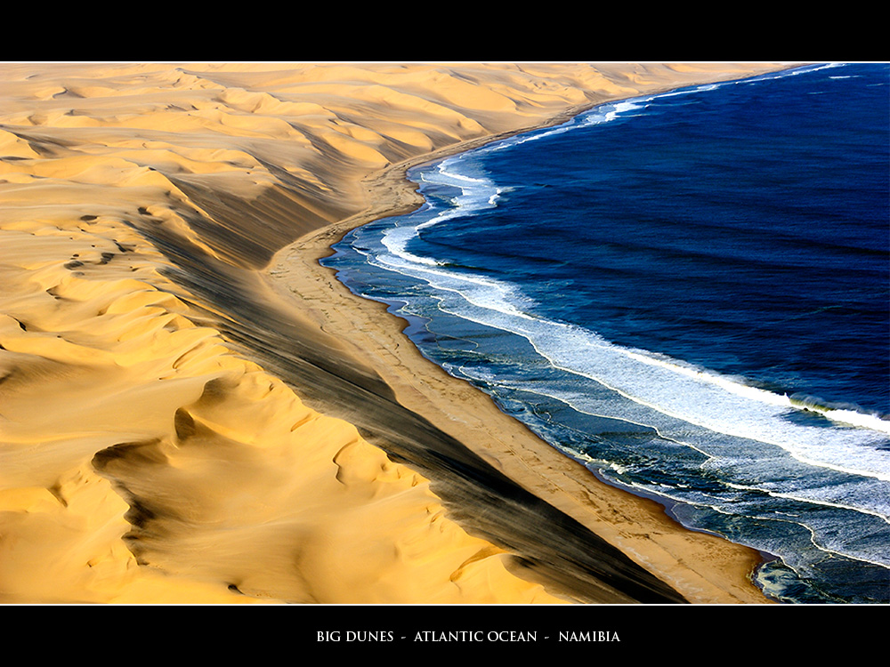 Dunes meet Atlantic Ocean