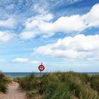 Dunes near Bamburgh Castle