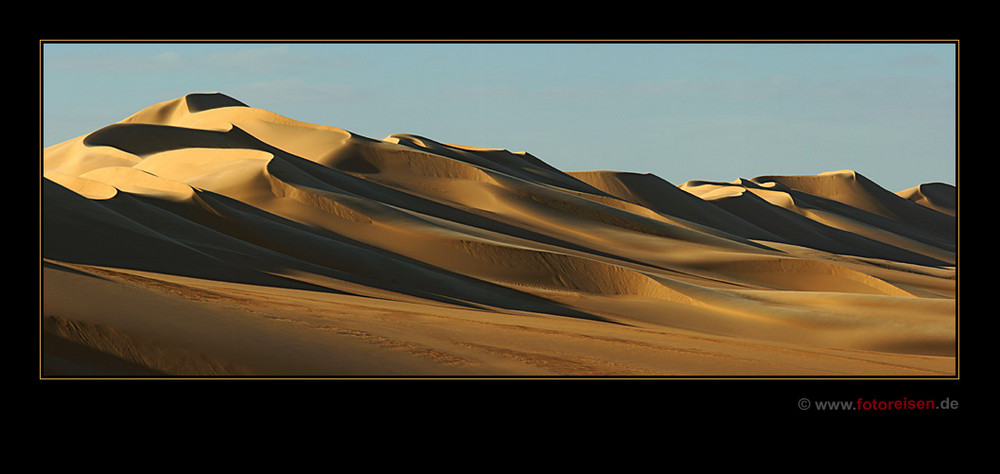 Dunes of the Great Sandsea in Egypt