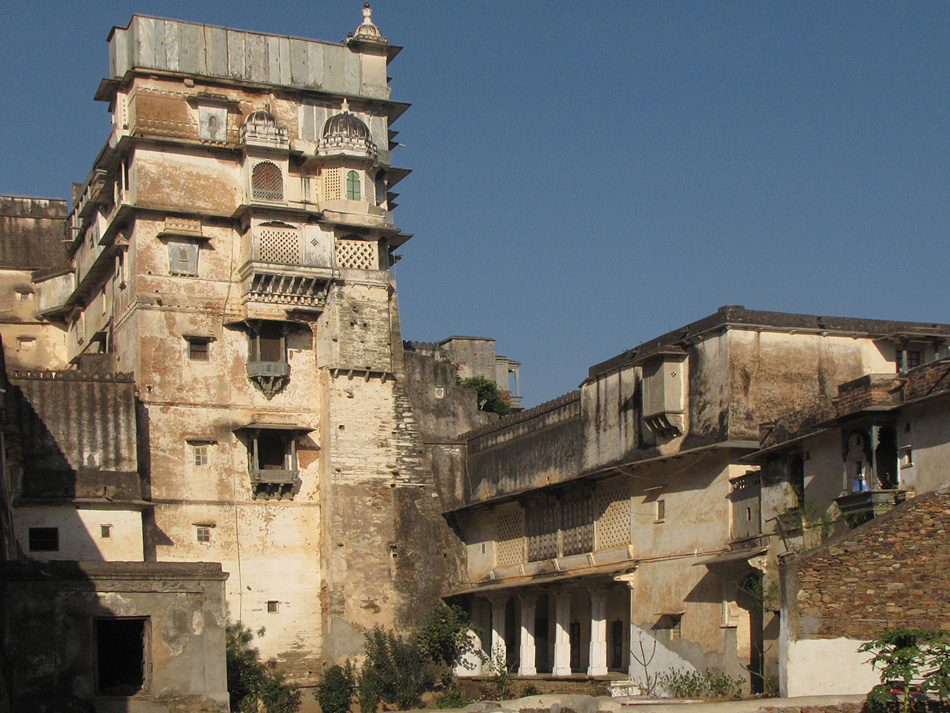 Dungarpur Juna Mahal von außen