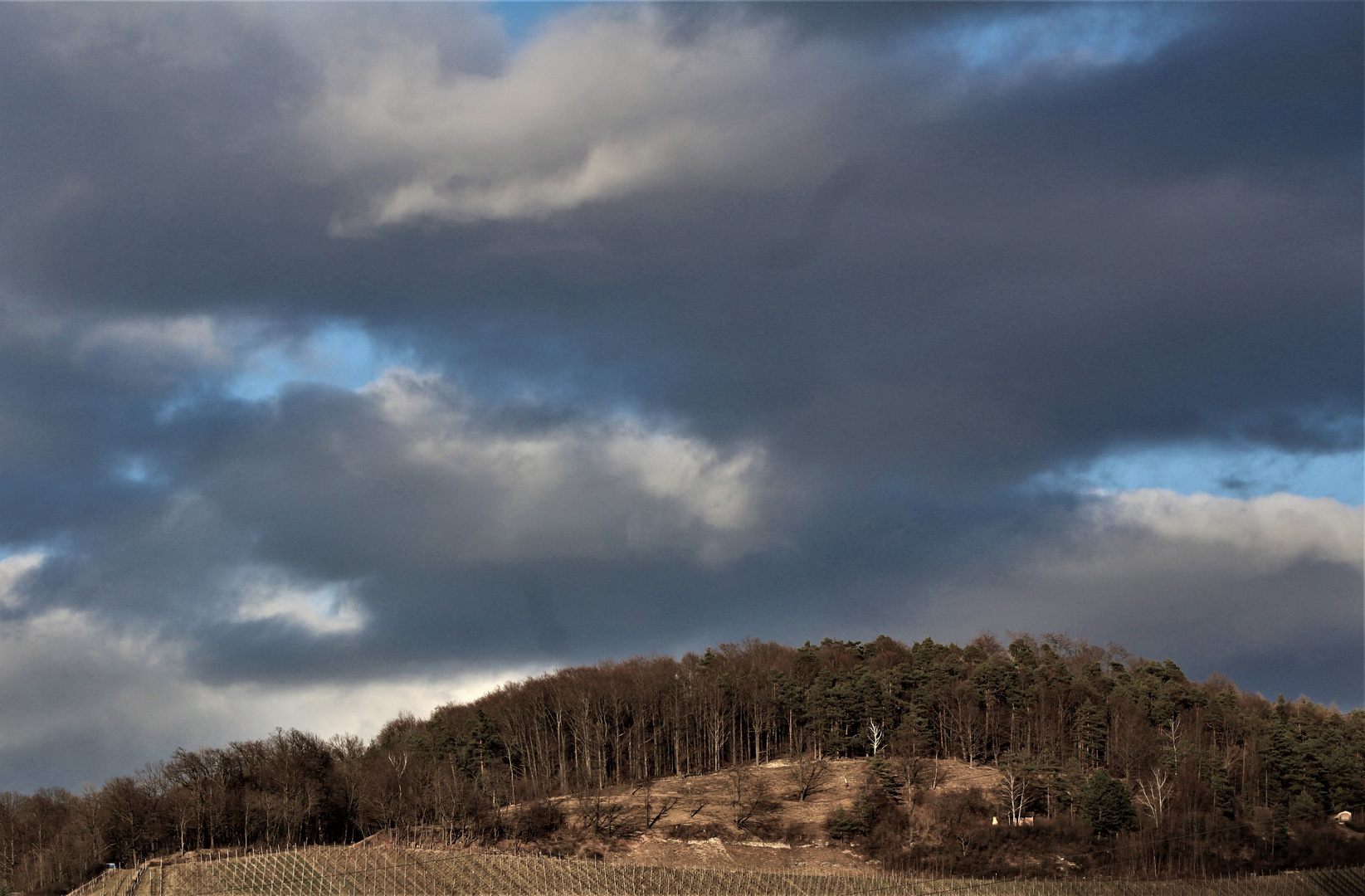 Dunkel der Himmel