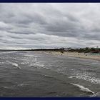 Dunkele Wolken über Usedom